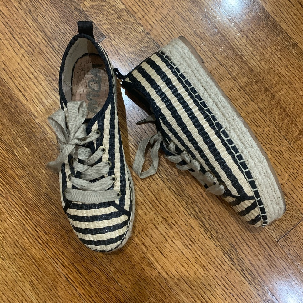 Sam Edelman espadrille Celina striped sneakers